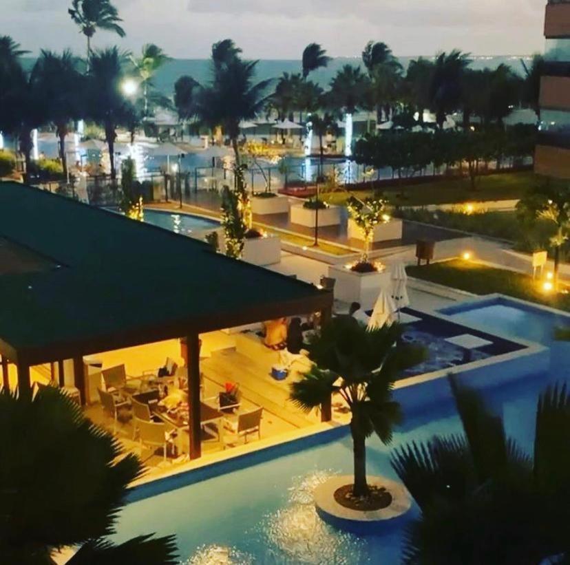 Apartamento A Beira Mar Com Piscina Estilo Resort Cabedelo Exterior foto