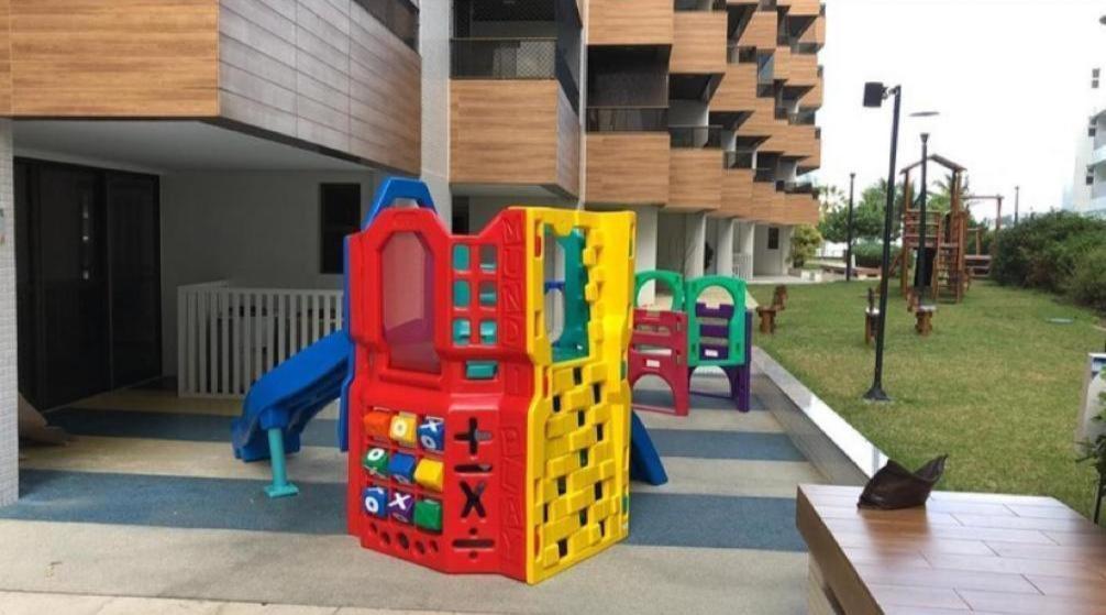 Apartamento A Beira Mar Com Piscina Estilo Resort Cabedelo Exterior foto
